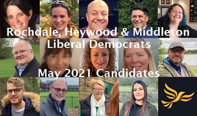 Image courtesy of Rochdale Liberal Democrats 2021 Candidates