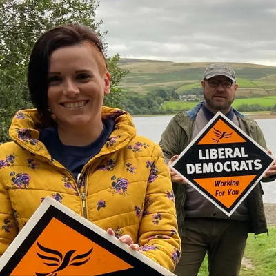 Image courtesy of Rochdale Liberal Democrats Kate & REM at Hollingworth Lake