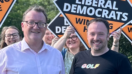 Liberal Democrat campaigners