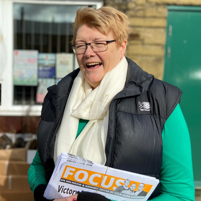Image courtesy of Milnrow & Newhey Liberal Democrats Cllr Irene Davidson