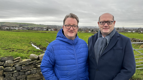 Iain Donaldson and Cllr Andy Kelly