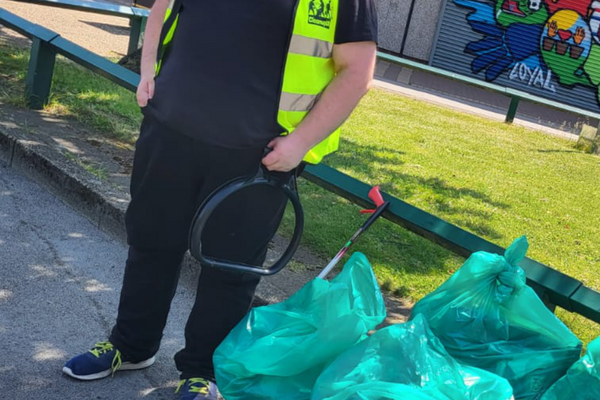 Tom has helped organise litter-picks.