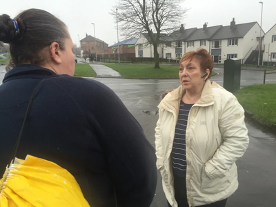 Liz Thirsk is campaigning to improve bus services on Kirkholt